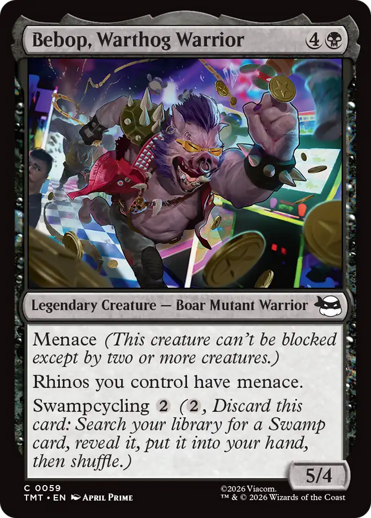 Bebop, Warthog Warrior [Teenage Mutant Ninja Turtles] | Cracking-Singles