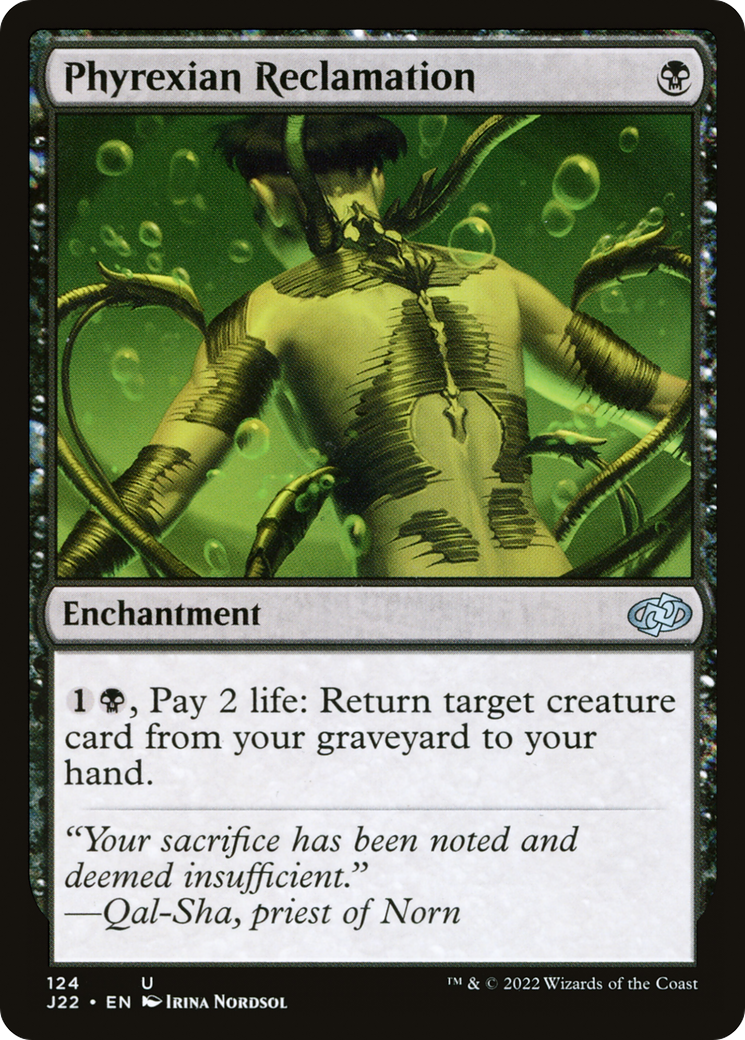 Phyrexian Reclamation [Jumpstart 2022] | Cracking-Singles