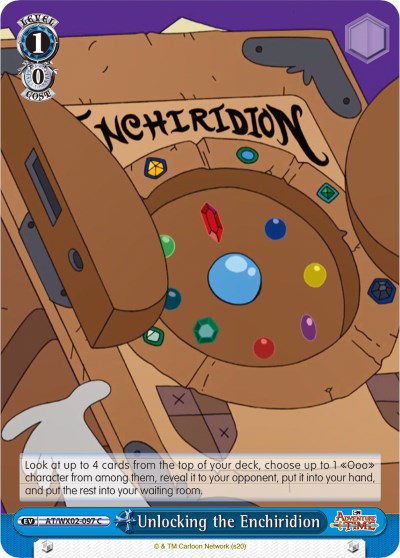 Unlocking the Enchiridion (AT/WX02-097 C) [Adventure Time] | Cracking-Singles