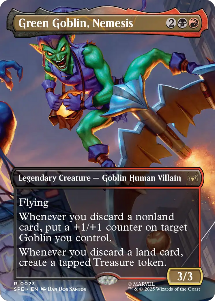 Green Goblin, Nemesis (Borderless) [Marvel's Spider-Man: Eternal-Legal] | Cracking-Singles