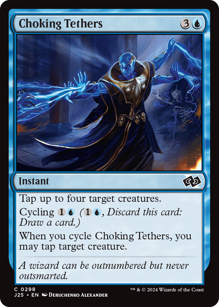 Choking Tethers [Foundations Jumpstart] | Cracking-Singles