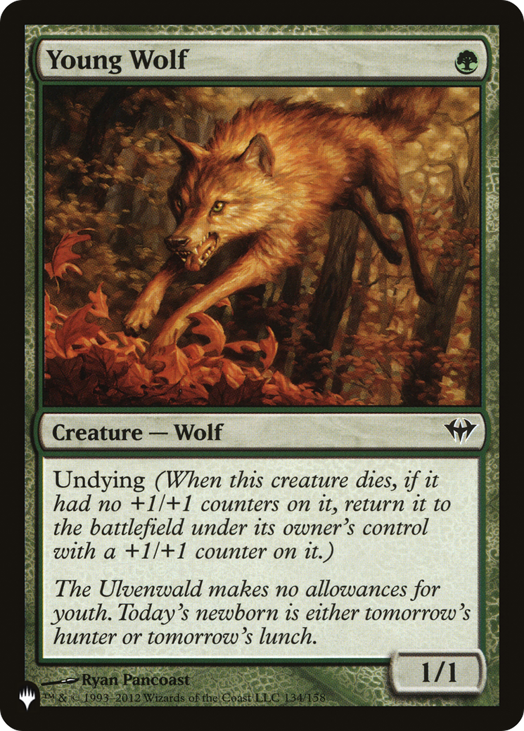Young Wolf [The List] | Cracking-Singles