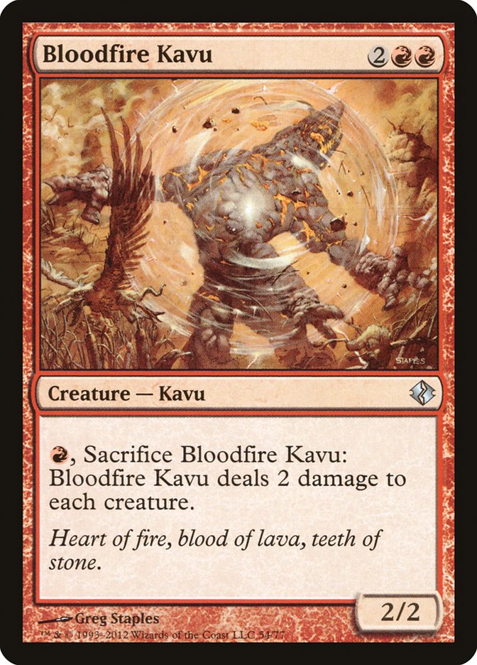 Bloodfire Kavu [Duel Decks: Venser vs. Koth] | Cracking-Singles