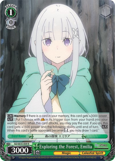 Exploring the Forest, Emilia (RZ/SE35-E09 R) [Re:ZERO: The Frozen Bond] | Cracking-Singles