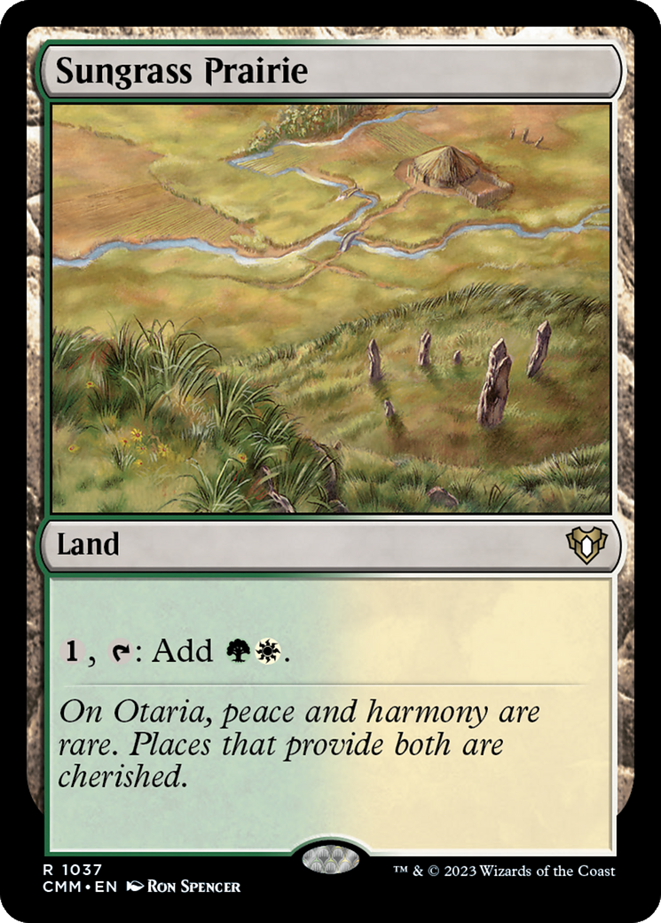 Sungrass Prairie [Commander Masters] | Cracking-Singles
