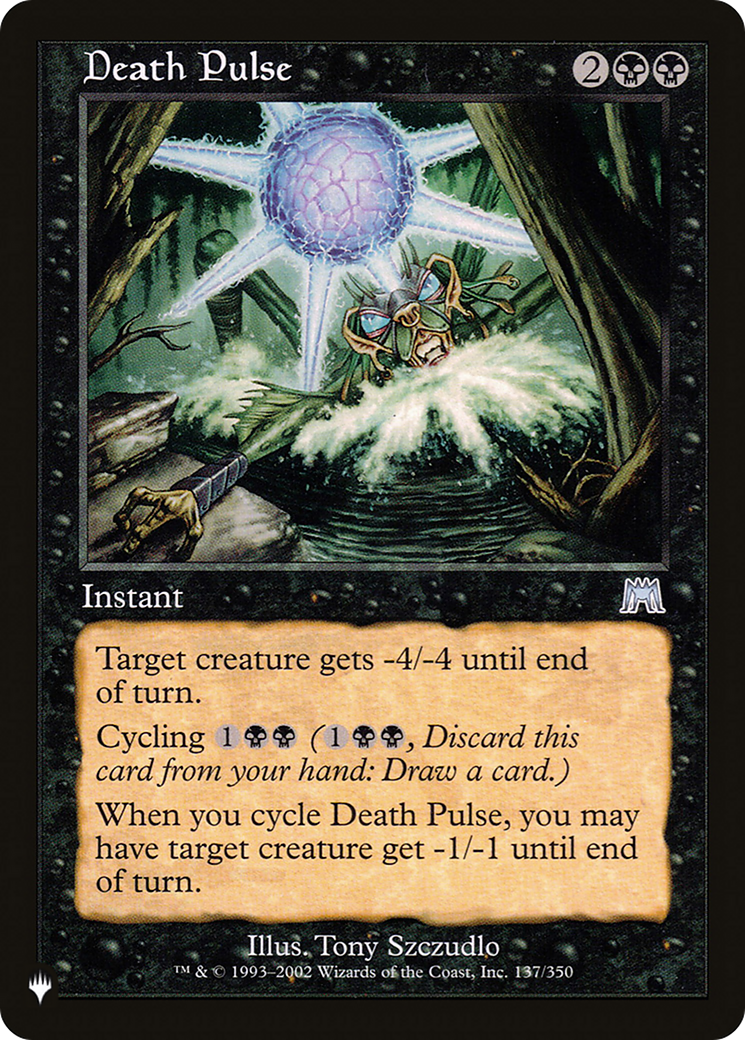 Death Pulse [The List] | Cracking-Singles