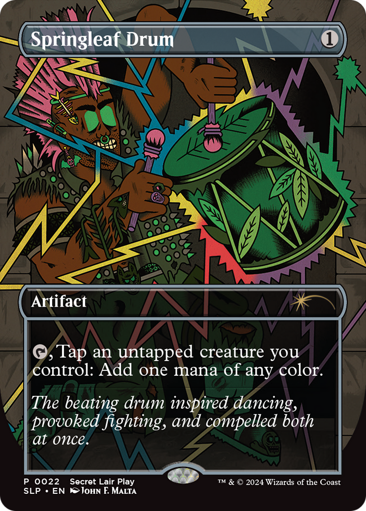 Springleaf Drum [Secret Lair Showdown] | Cracking-Singles