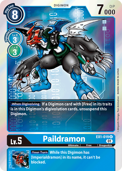 Paildramon [EX1-019] [Classic Collection] | Cracking-Singles