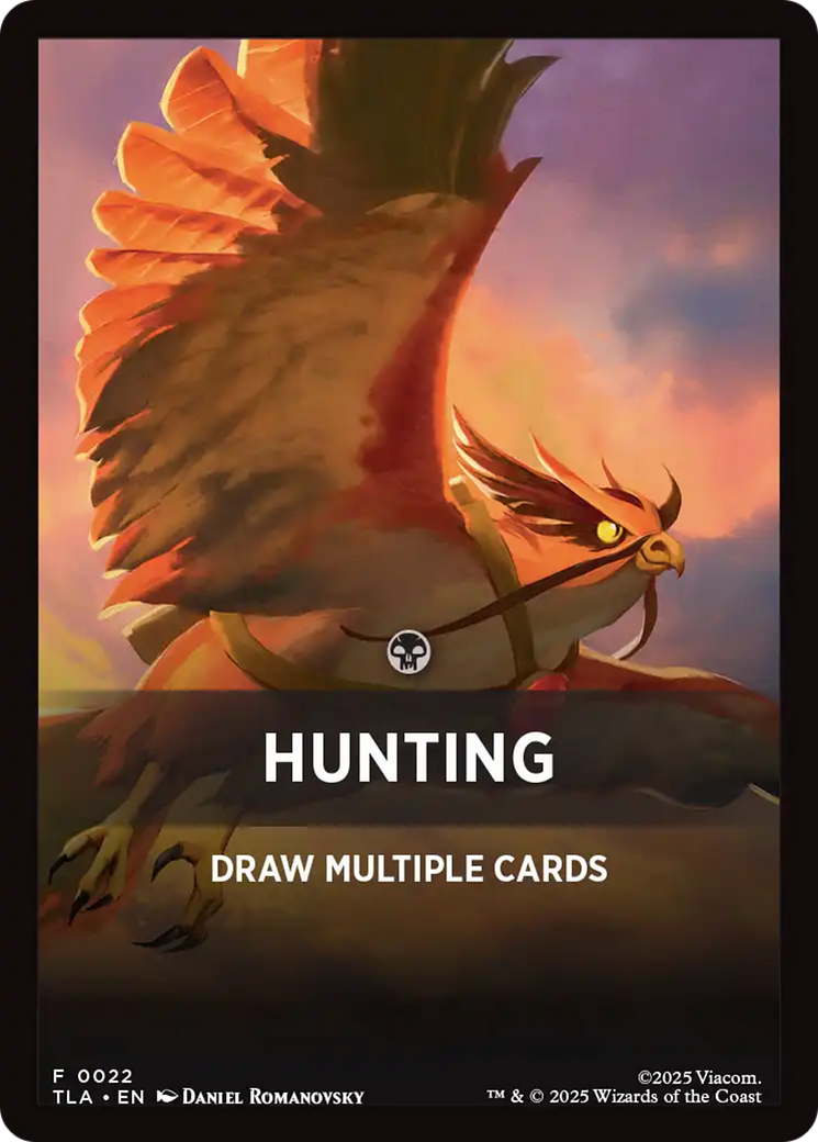 Hunting Theme Card [Avatar: The Last Airbender Tokens] | Cracking-Singles