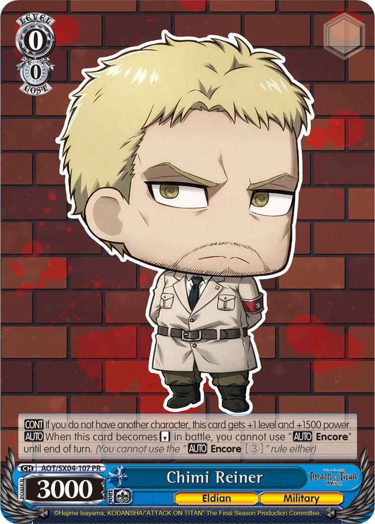 Chimi Reiner (Foil) [Attack On Titan: Final Season] | Cracking-Singles