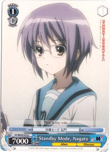 Standby Mode, Nagato (SY/WE09-E25) [The Melancholy of Haruhi Suzumiya Extra Booster] | Cracking-Singles