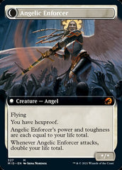 Enduring Angel // Angelic Enforcer (Extended Art) [Innistrad: Midnight Hunt] | Cracking-Singles