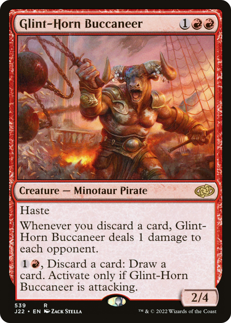 Glint-Horn Buccaneer [Jumpstart 2022] | Cracking-Singles