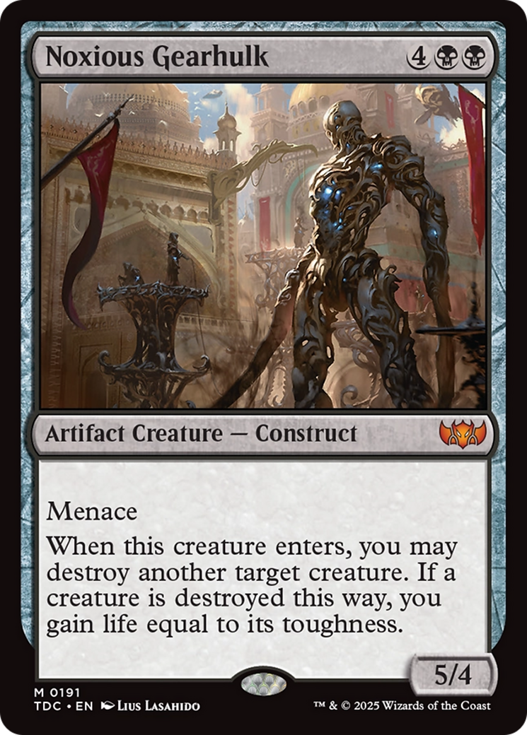 Noxious Gearhulk [Tarkir: Dragonstorm Commander] | Cracking-Singles