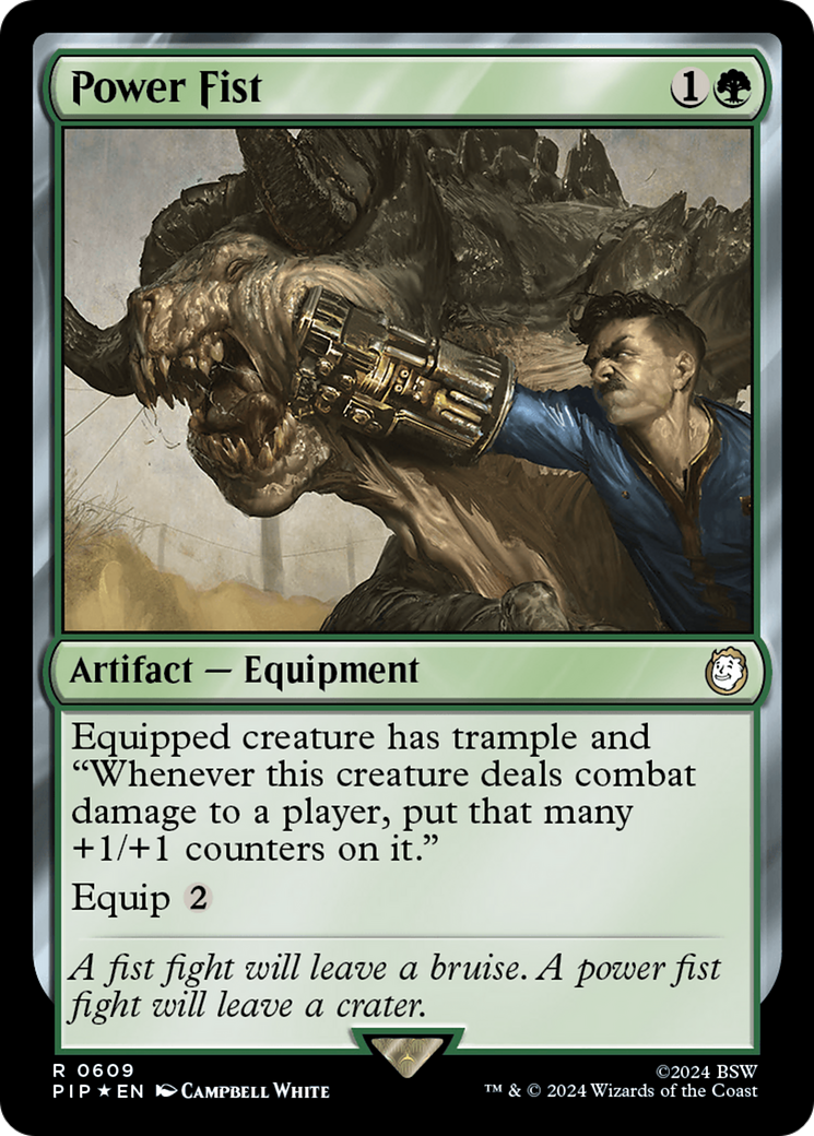 Power Fist (Surge Foil) [Fallout] | Cracking-Singles