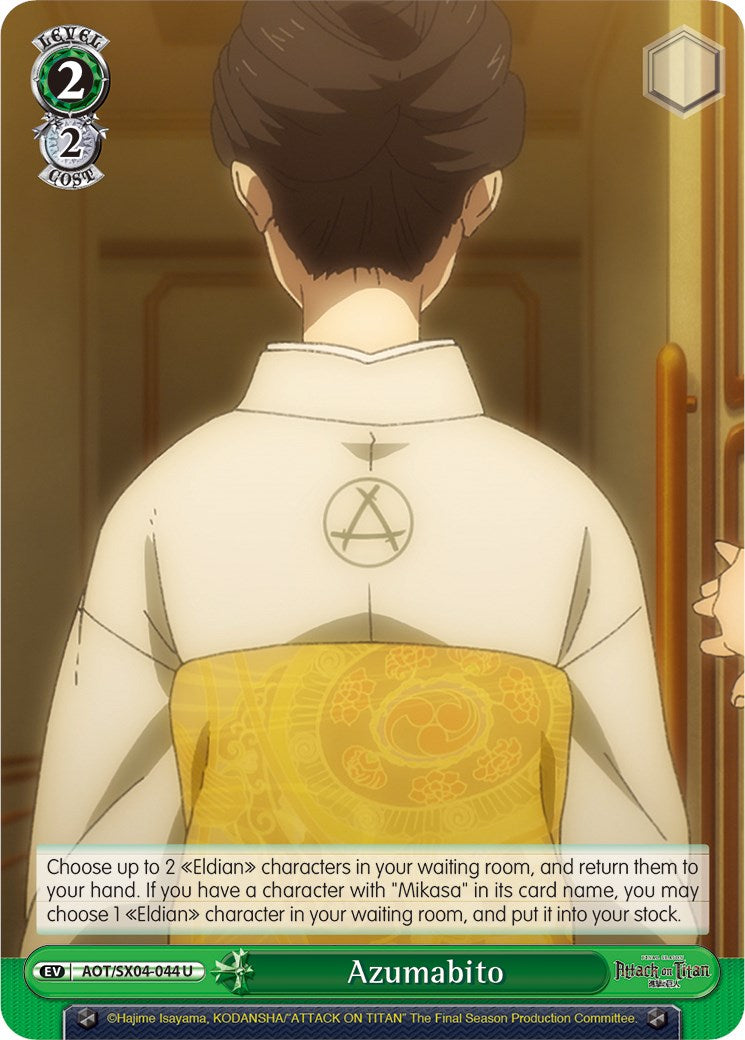 Azumabito [Attack On Titan: Final Season] | Cracking-Singles