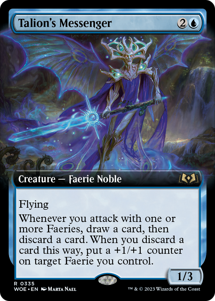 Talion's Messenger (Extended Art) [Wilds of Eldraine] | Cracking-Singles