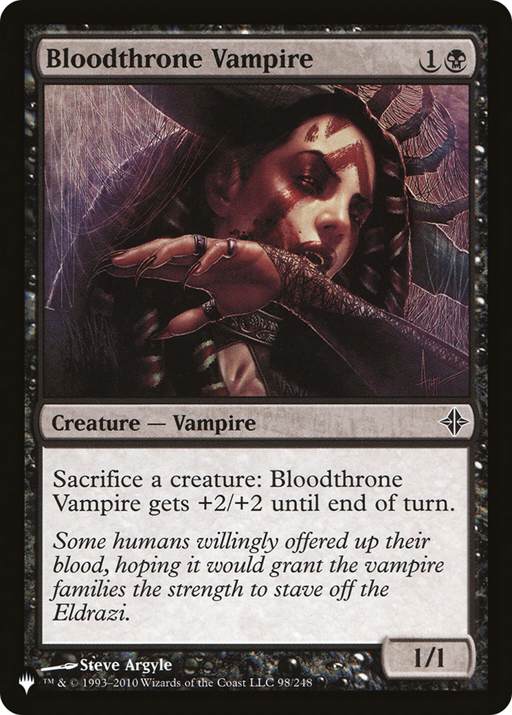 Bloodthrone Vampire [The List] | Cracking-Singles
