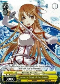 Asuna - Start of the Battle (SAO/S20-TE02 TD) [Sword Art Online] | Cracking-Singles
