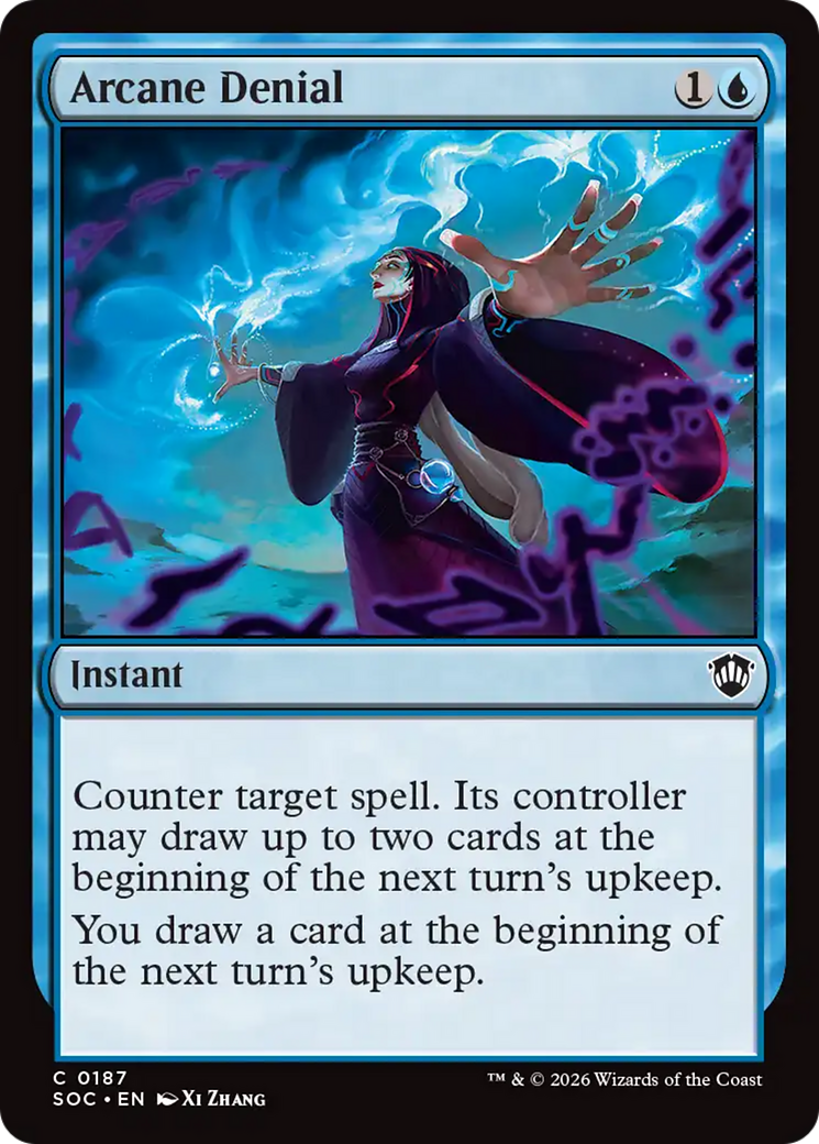 Arcane Denial [Secrets of Strixhaven Commander] | Cracking-Singles