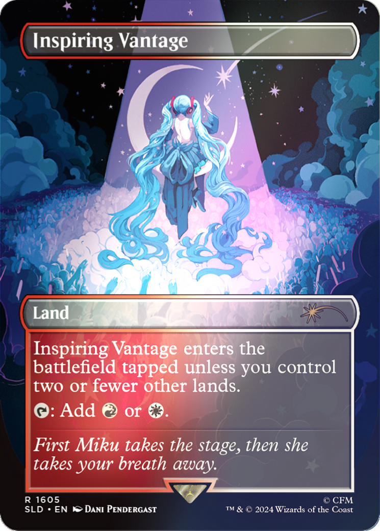Inspiring Vantage (1605) (Rainbow Foil) [Secret Lair Drop Series] | Cracking-Singles