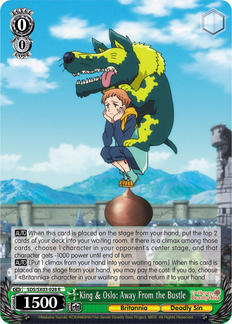 King & Oslo: Away From the Bustle (SDS/SX03-028 R) [The Seven Deadly Sins] | Cracking-Singles