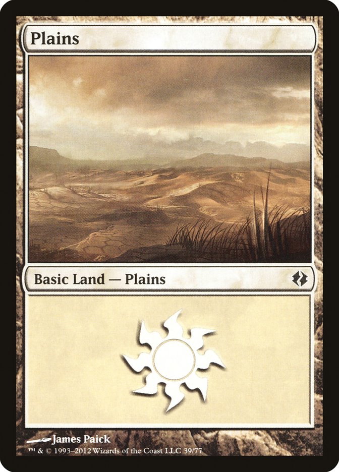 Plains (39) [Duel Decks: Venser vs. Koth] | Cracking-Singles