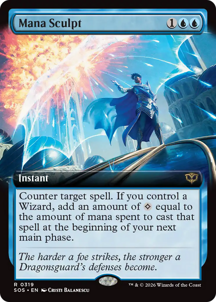 Mana Sculpt (Extended Art) [Secrets of Strixhaven] | Cracking-Singles