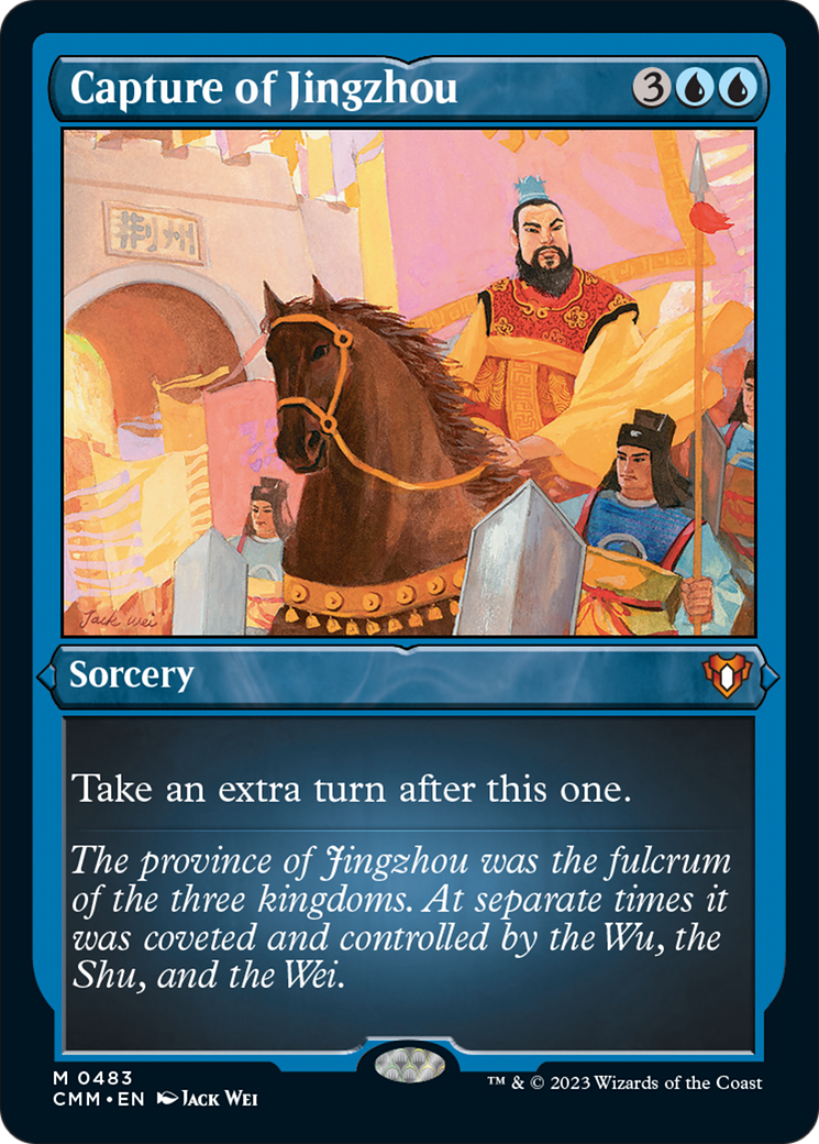 Capture of Jingzhou (Foil Etched) [Commander Masters] | Cracking-Singles