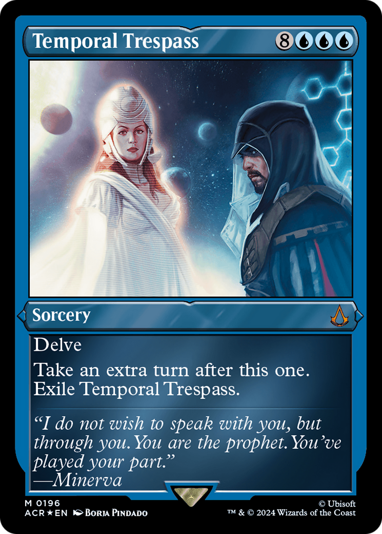 Temporal Trespass (Foil Etched) [Assassin's Creed] | Cracking-Singles
