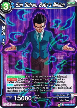 Son Gohan, Baby's Minion (BT11-035) [Vermilion Bloodline 2nd Edition] | Cracking-Singles