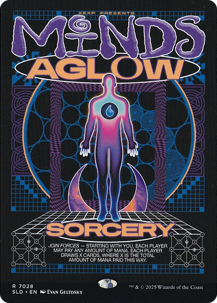 Minds Aglow (Rainbow Foil) [Secret Lair Drop Series] | Cracking-Singles
