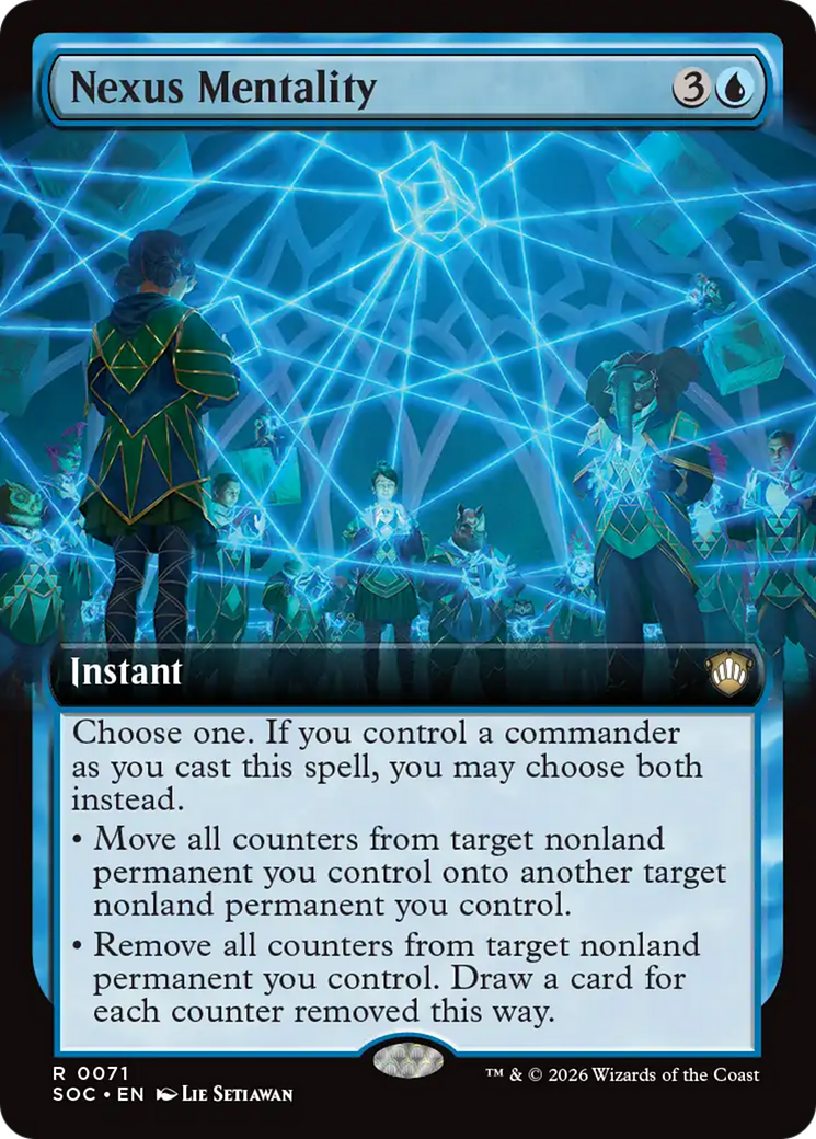 Nexus Mentality (Extended Art) [Secrets of Strixhaven Commander] | Cracking-Singles