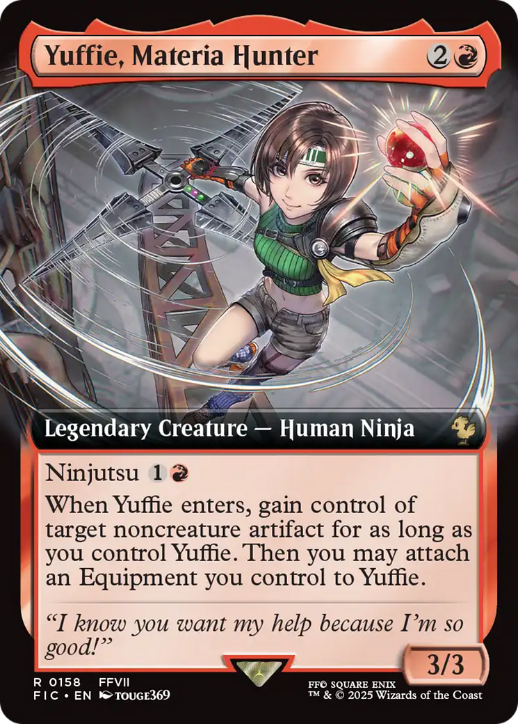 Yuffie, Materia Hunter (Extended Art) [FINAL FANTASY Commander] | Cracking-Singles