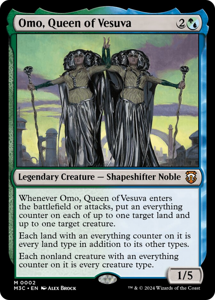 Omo, Queen of Vesuva [Modern Horizons 3 Commander] | Cracking-Singles