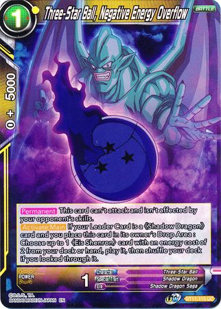Three-Star Ball, Negative Energy Overflow (BT11-115) [Vermilion Bloodline 2nd Edition] | Cracking-Singles
