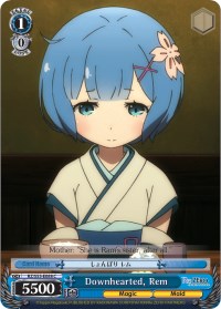 Downhearted, Rem (RZ/S55-E088 C) [Re:ZERO Vol.2] | Cracking-Singles