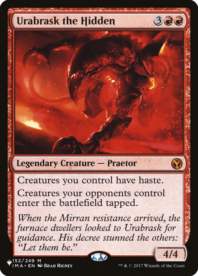 Urabrask the Hidden [The List] | Cracking-Singles