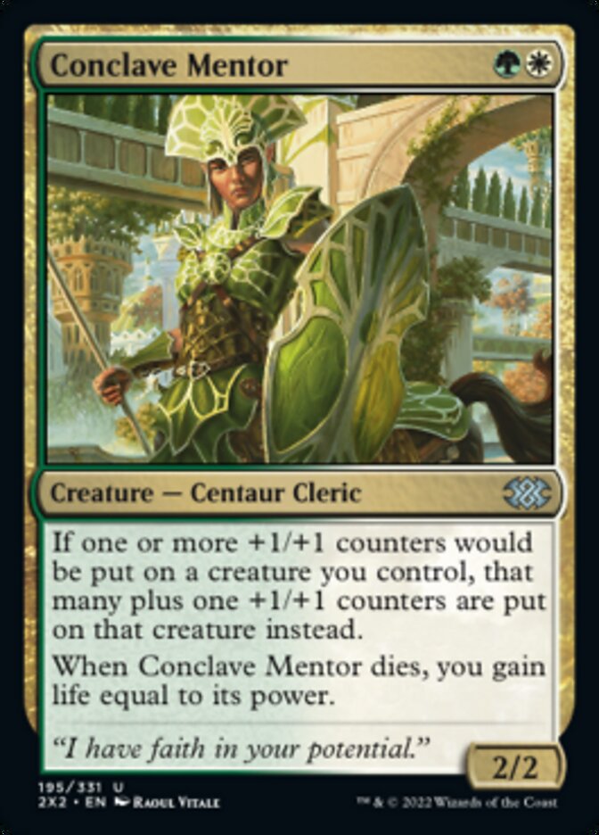 Conclave Mentor [Double Masters 2022] | Cracking-Singles