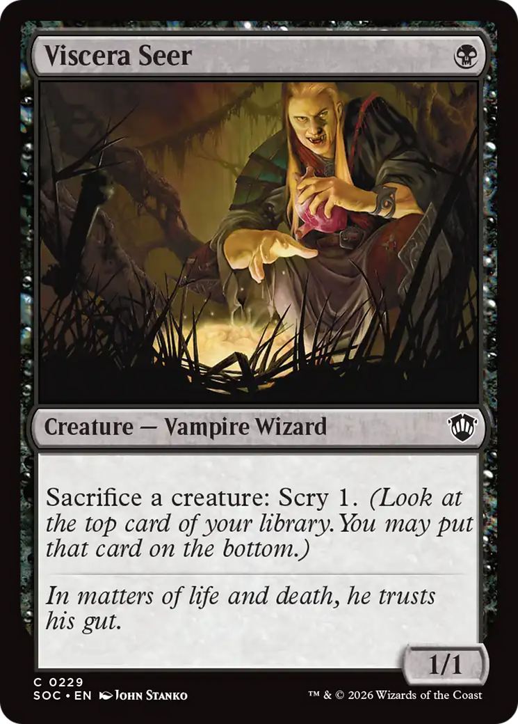 Viscera Seer [Secrets of Strixhaven Commander] | Cracking-Singles