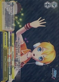 Fire Flower (PD/S22-E023R RRR) [Hatsune Miku -Project DIVA- f] | Cracking-Singles