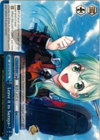Leave it to Suzuya-! (KC/S25-E162 CR) [KanColle] | Cracking-Singles