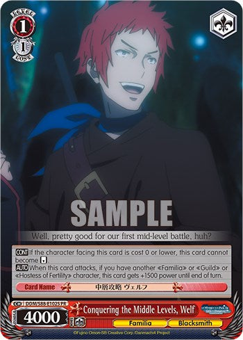 Conquering the Middle Levels, Welf (DDM/S88-E102S PR) [Is it Wrong to Try to Pick Up Girls in a Dungeon?] | Cracking-Singles