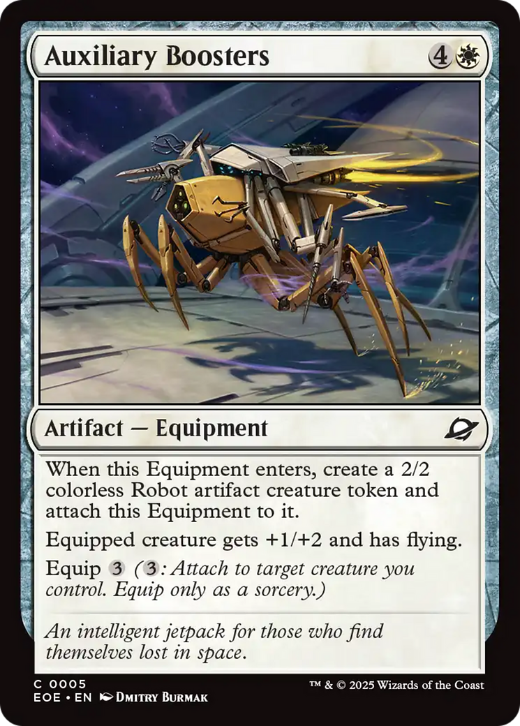 Auxiliary Boosters [Edge of Eternities] | Cracking-Singles