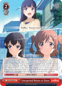 Unexpected Return at Dawn (RSL/S56-E062 U) [Revue Starlight] | Cracking-Singles