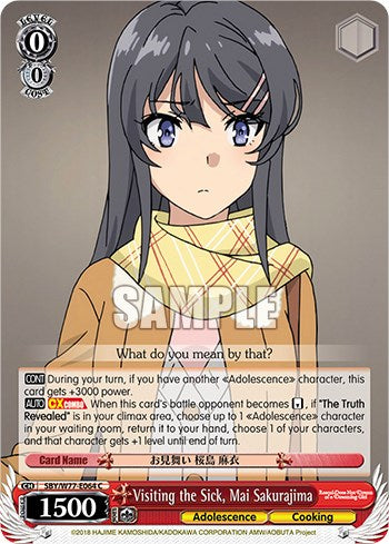 Visiting the Sick, Mai Sakurajima [Rascal Does Not Dream of a Dreaming Girl] | Cracking-Singles