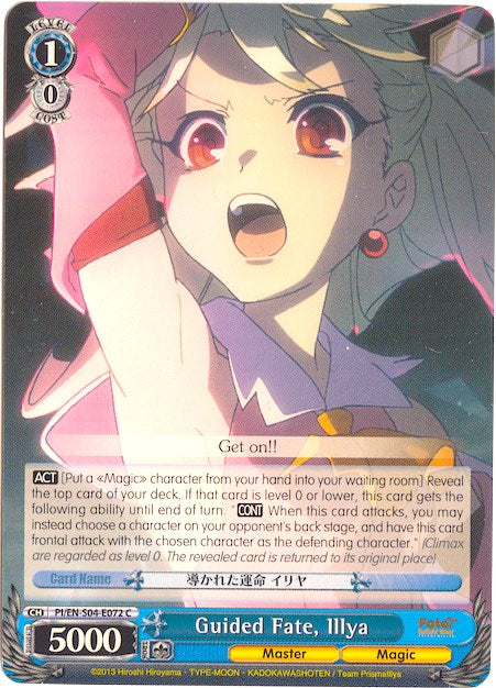 Guided Fate, Illya (PI/EN-S04-E072 C) [Fate/kaleid liner PRISMA ILLYA DX] | Cracking-Singles