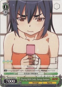 Playing With Cards, Suruga Kanbaru (NM/S24-E033) [NISEMONOGATARI] | Cracking-Singles