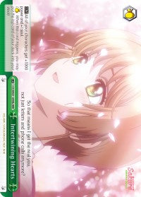 Intertwining Hearts (CCS/WX01-055Rb RRR) [Cardcaptor Sakura: Clear Card] | Cracking-Singles