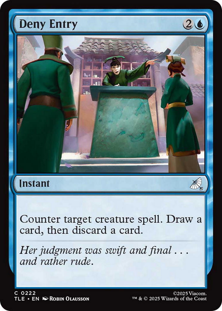Deny Entry [Avatar: The Last Airbender: Eternal-Legal] | Cracking-Singles